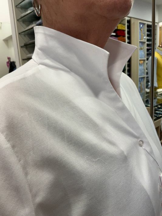 ROSI Oxford stretch bianco