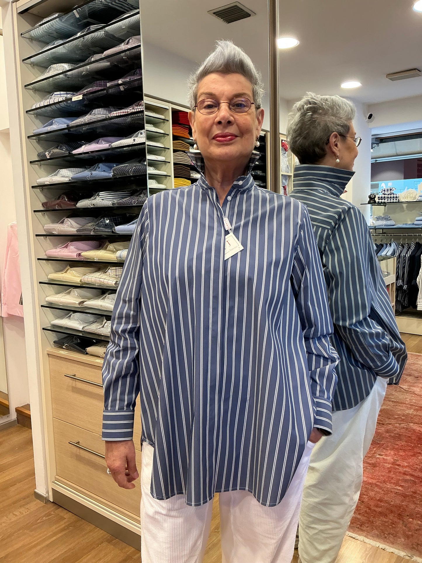 GIGI righe blu