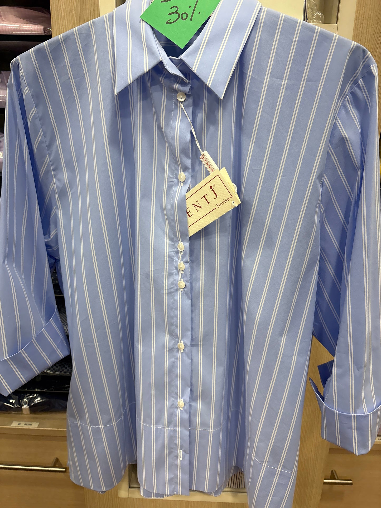 EDRY manica 3/4 riga celesti SCONTO 30%
