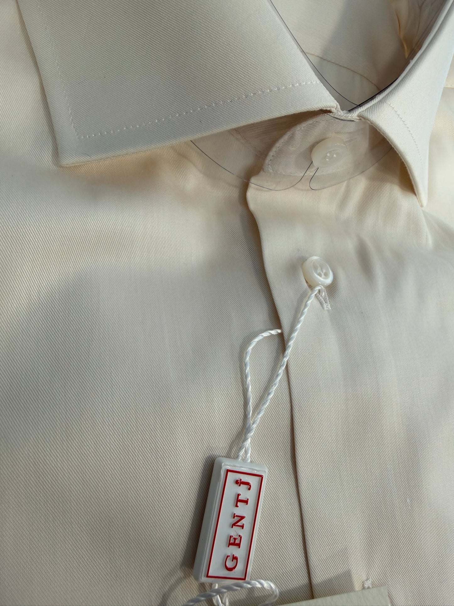 Beige twill cotone liscio 4646