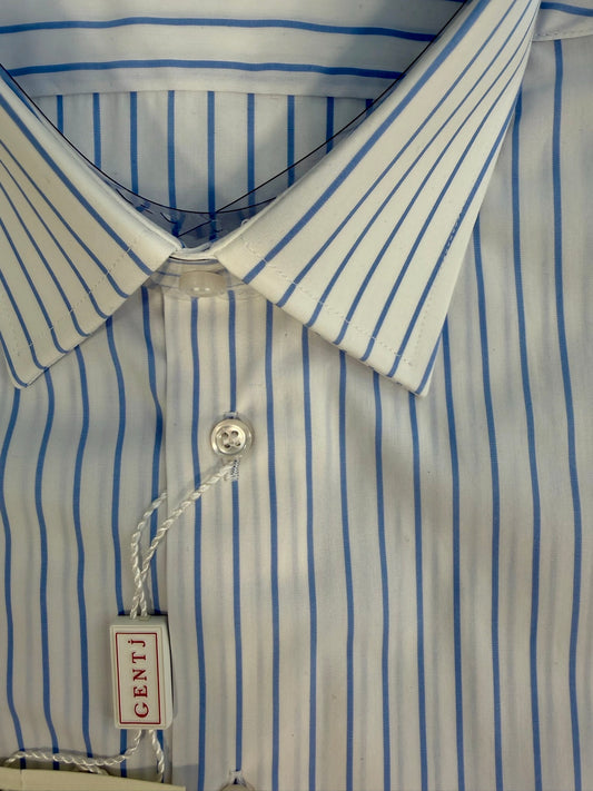 Riga Celeste/ Bianco 6035 sconto 30%
