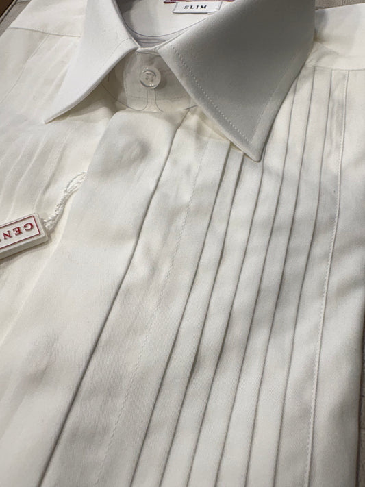 Camicia elegante con piegoline METÀ PREZZO!