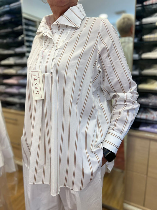 ELETTRA righe beige