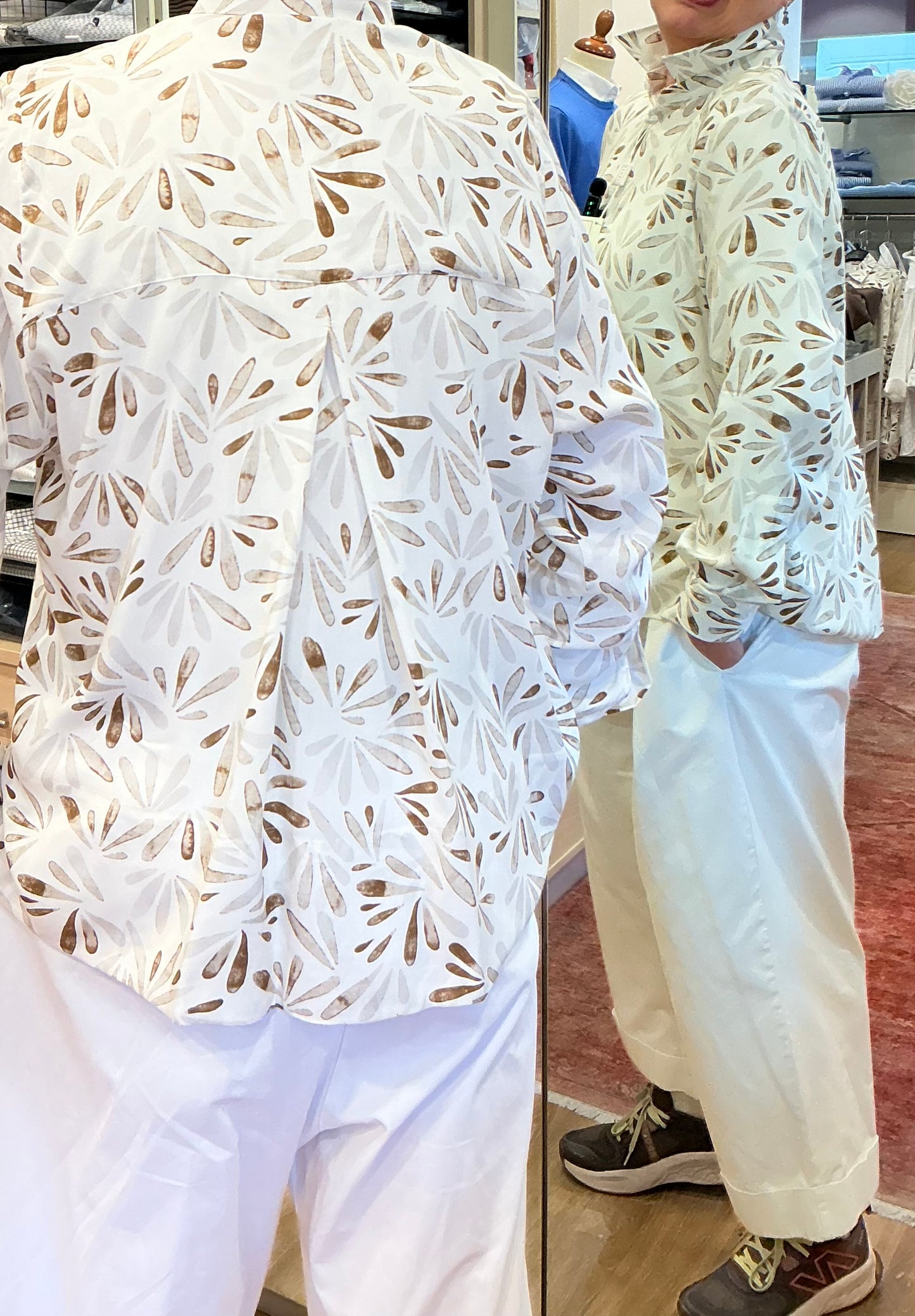 EDRY  MANICA 3/4  Viscosa 100% beige/marrone