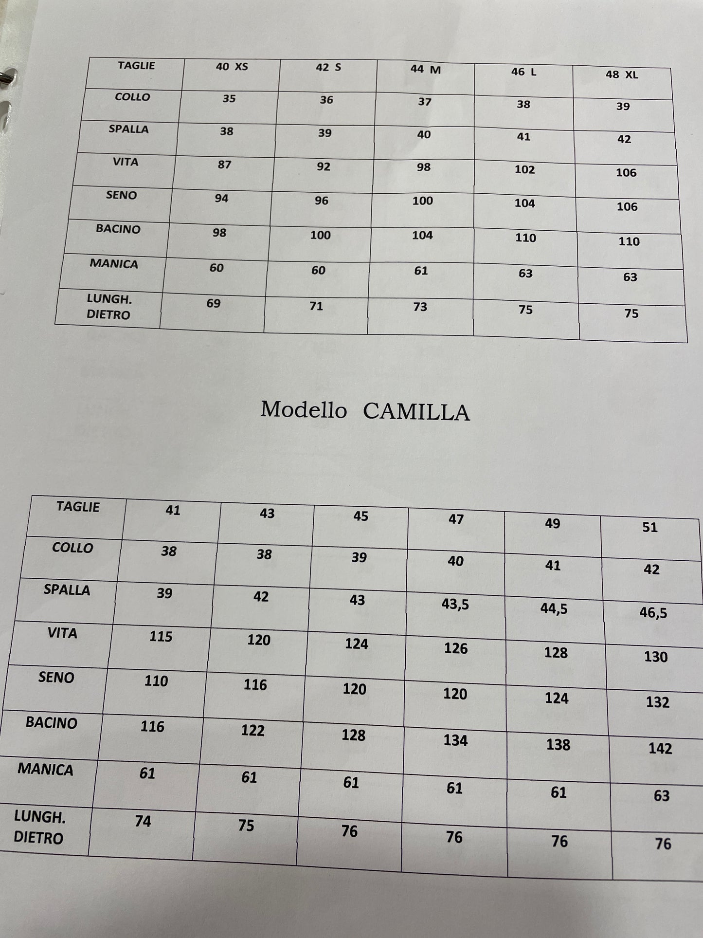 CAMILLA   tinta unita