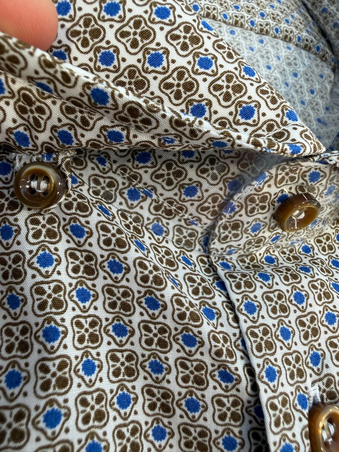 Microfantasia toni noce/azzurro VAR U1