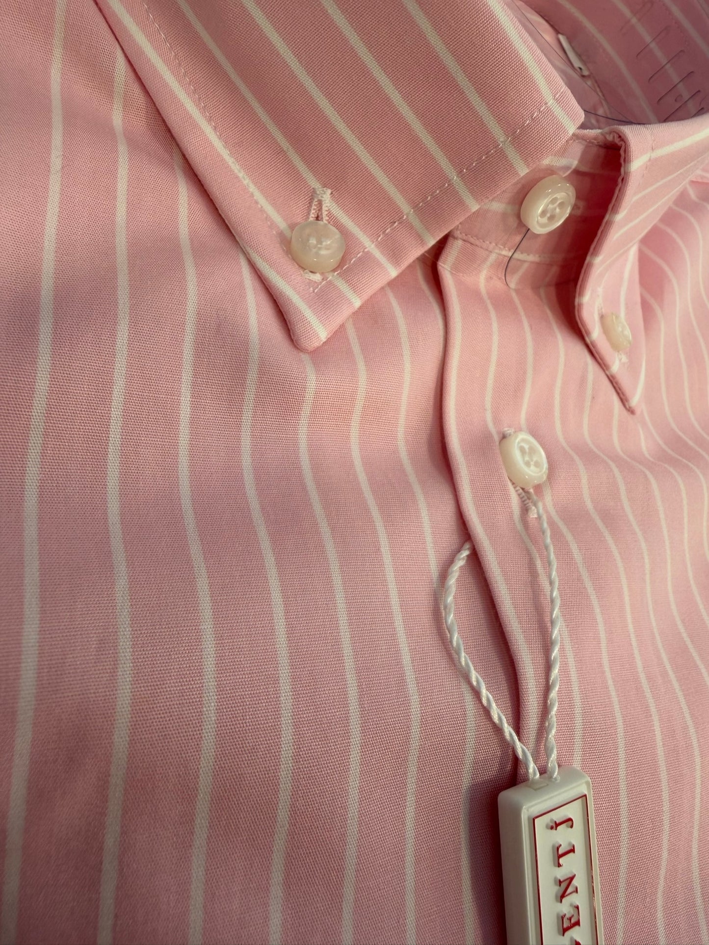 Riga rosa collo BOTTON DOWN