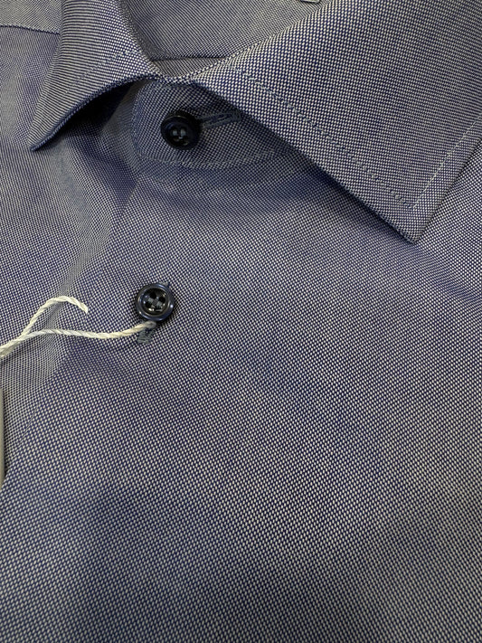 Oxford azzurro scuro 6037 collo FRANCESE
