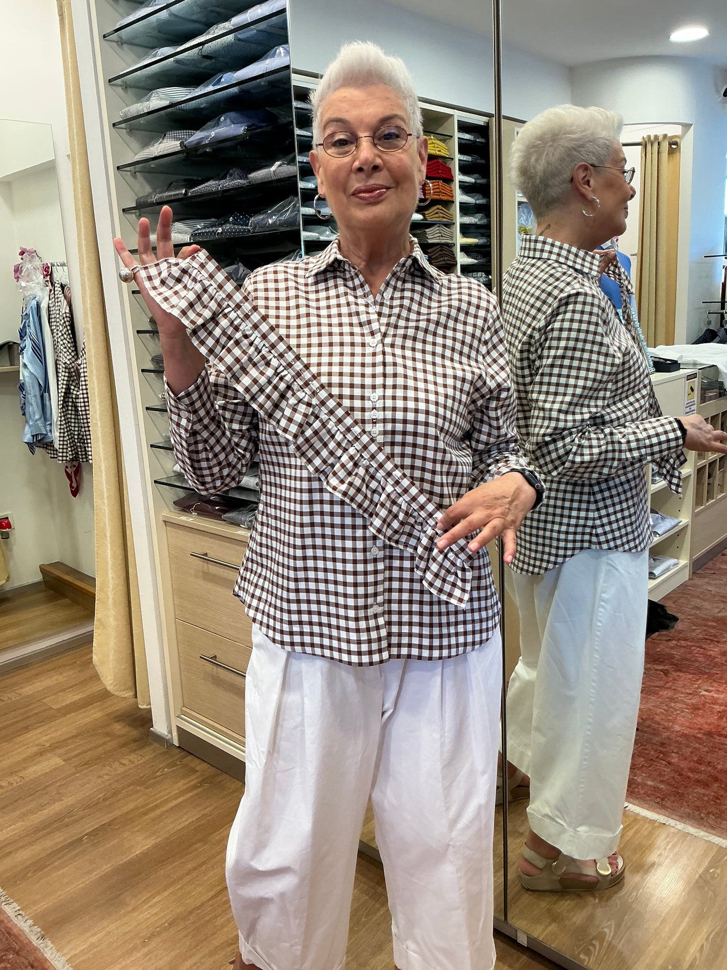 FRANCESCA quadretto marrone