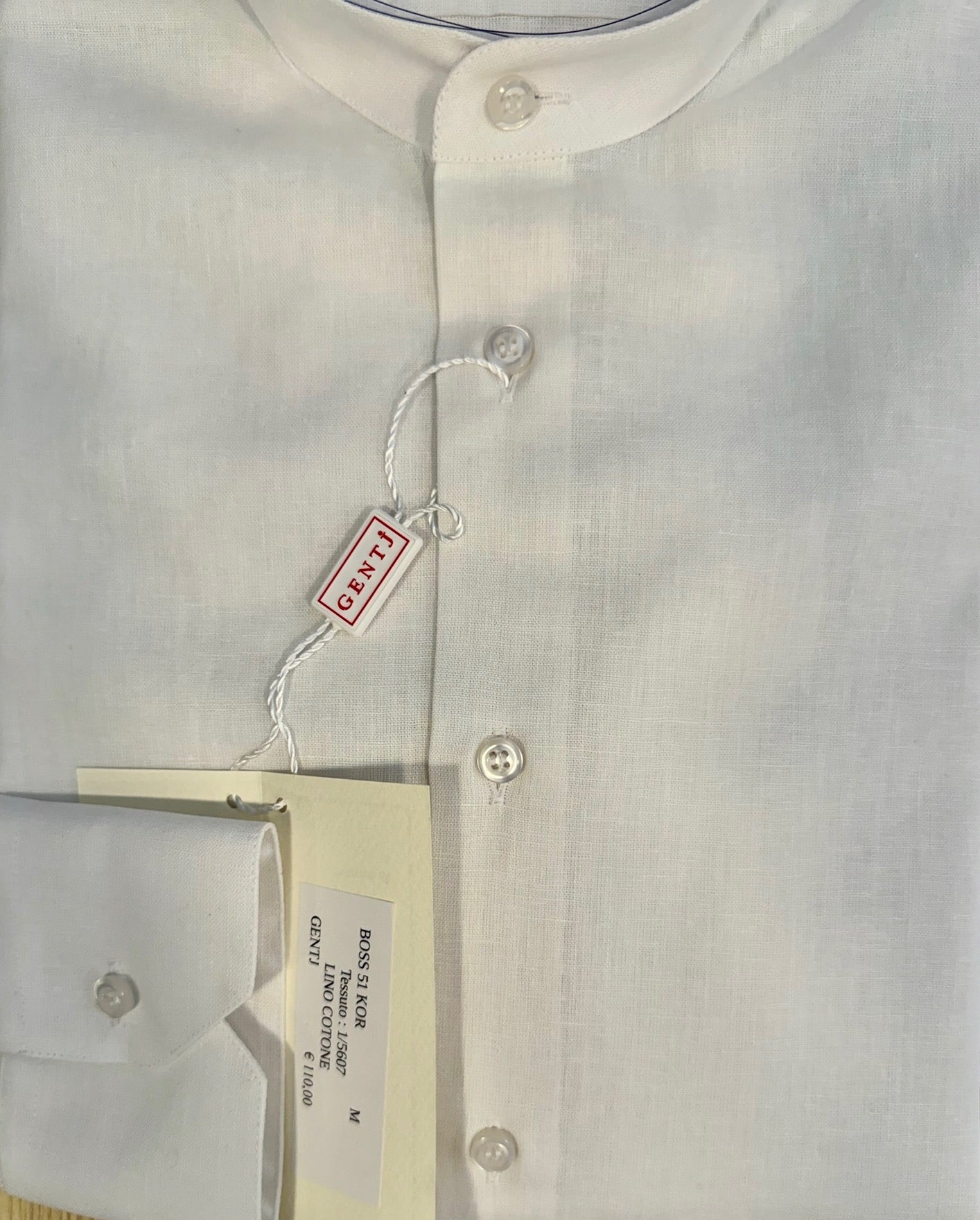 LINO/COTONE crema 5607 collo COREANA
