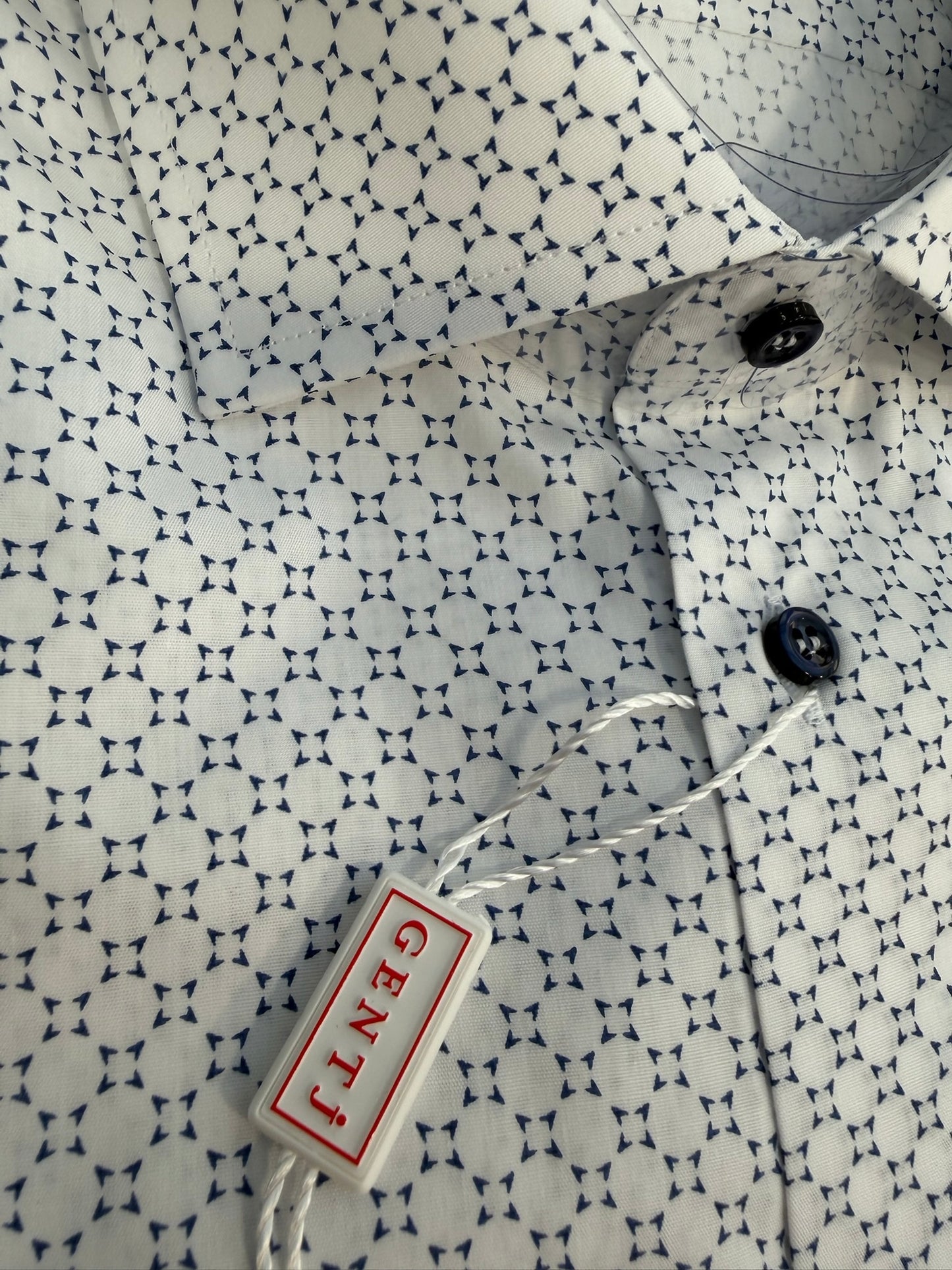 Microfantasia bianco blu 6190