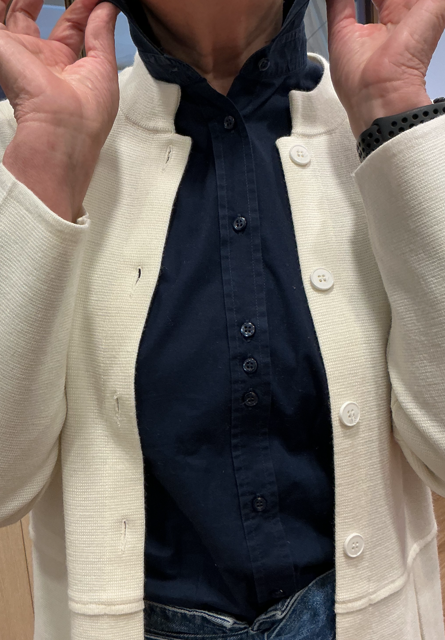 CAMILLA blu stretch