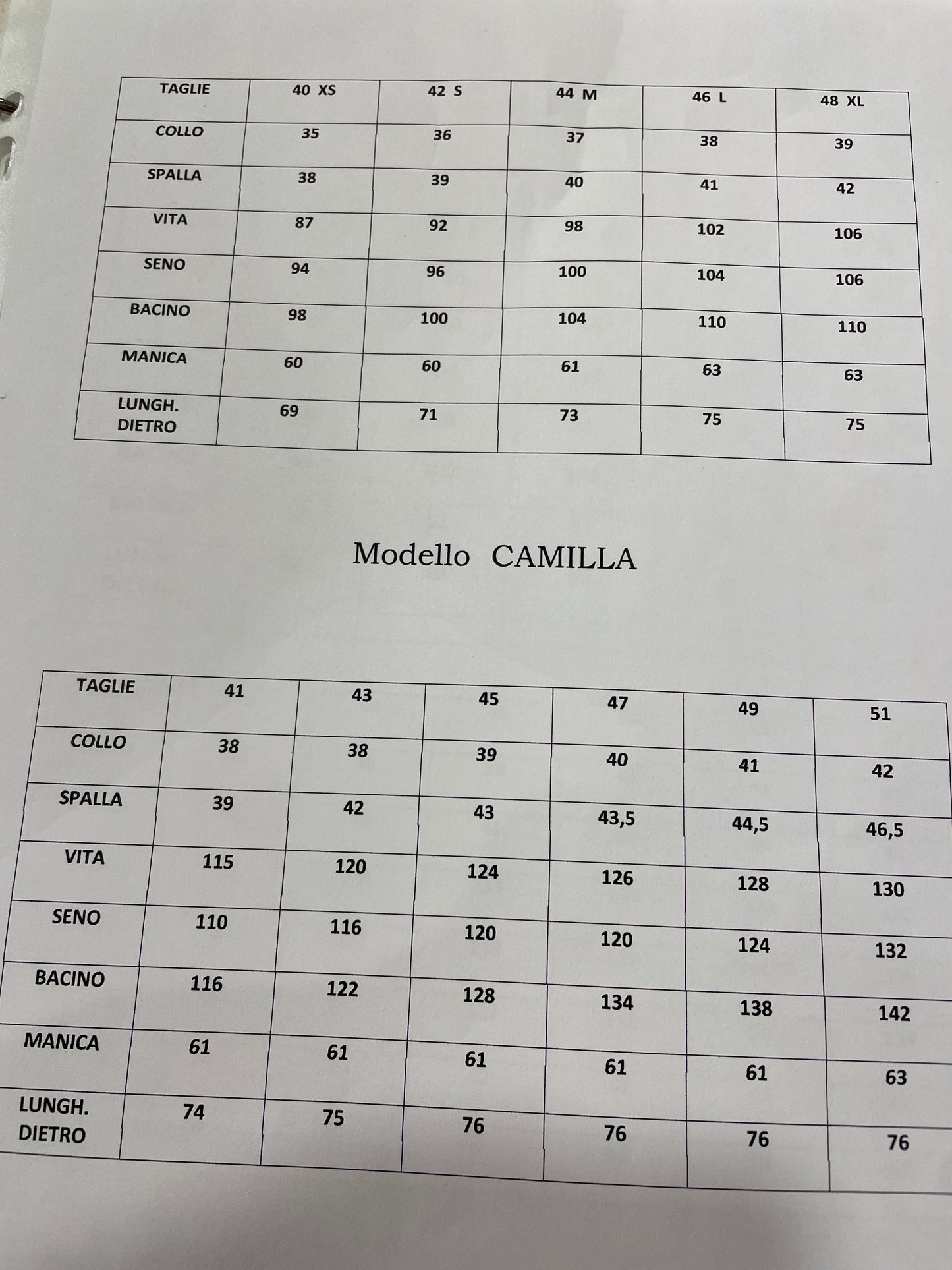 CAMILLA righe rosse