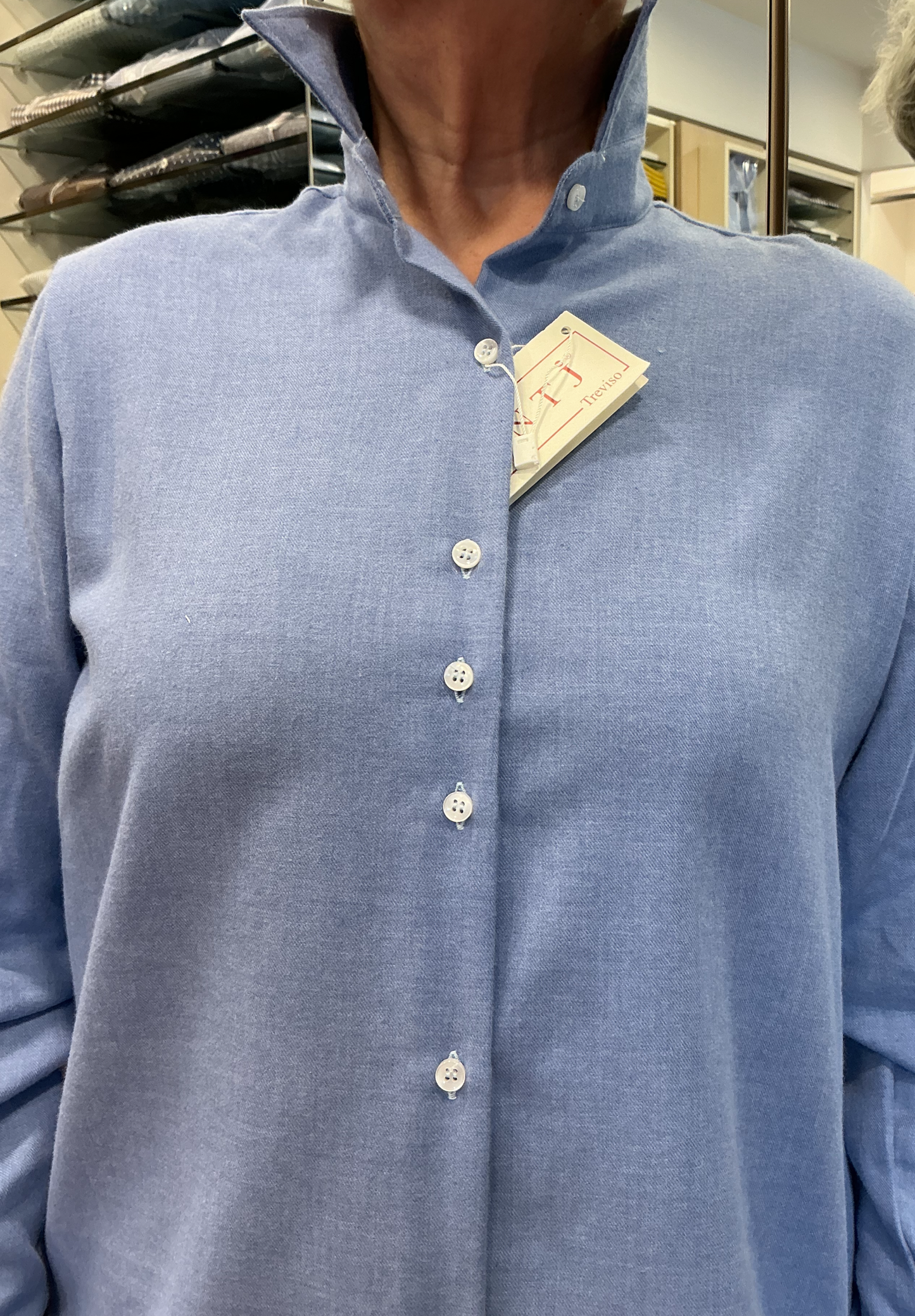 F3 classico flanella azzurra SCONTO 30%