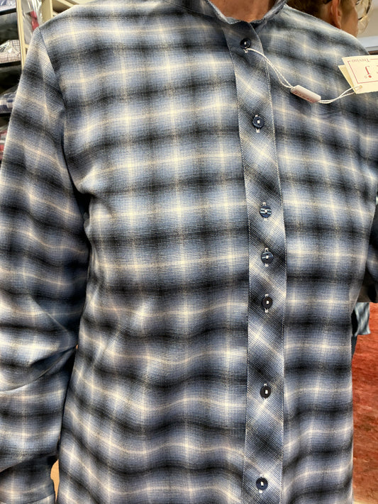 ALESSANDRA flanella scozzese toni blu