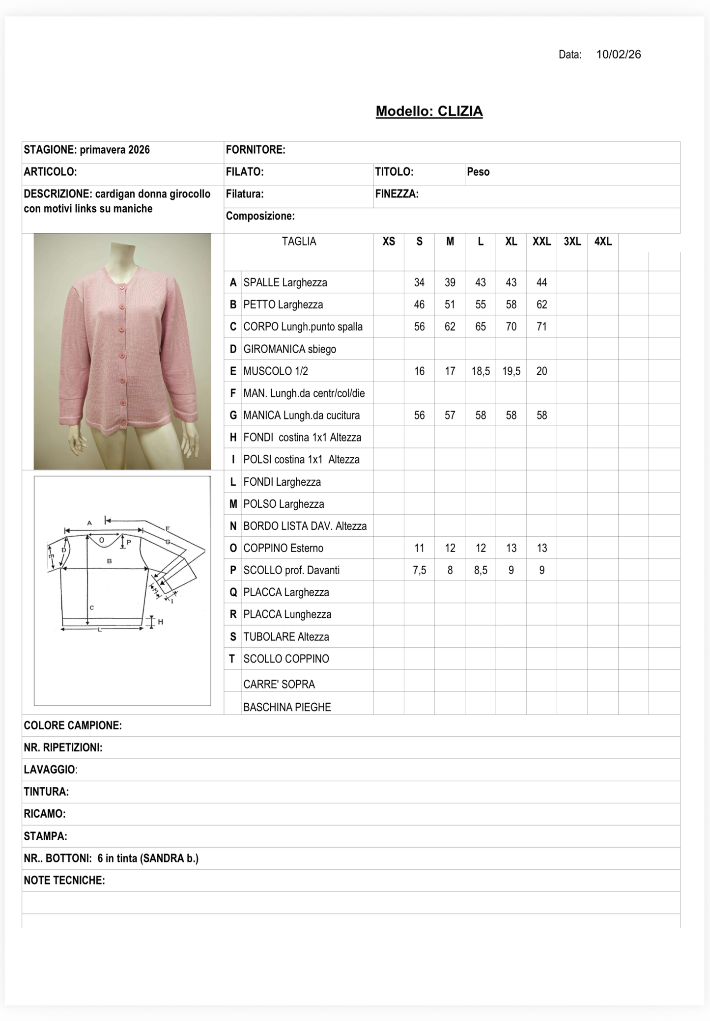 CLIZIA giacchina lana (nuovi colori in arrivooooo!)