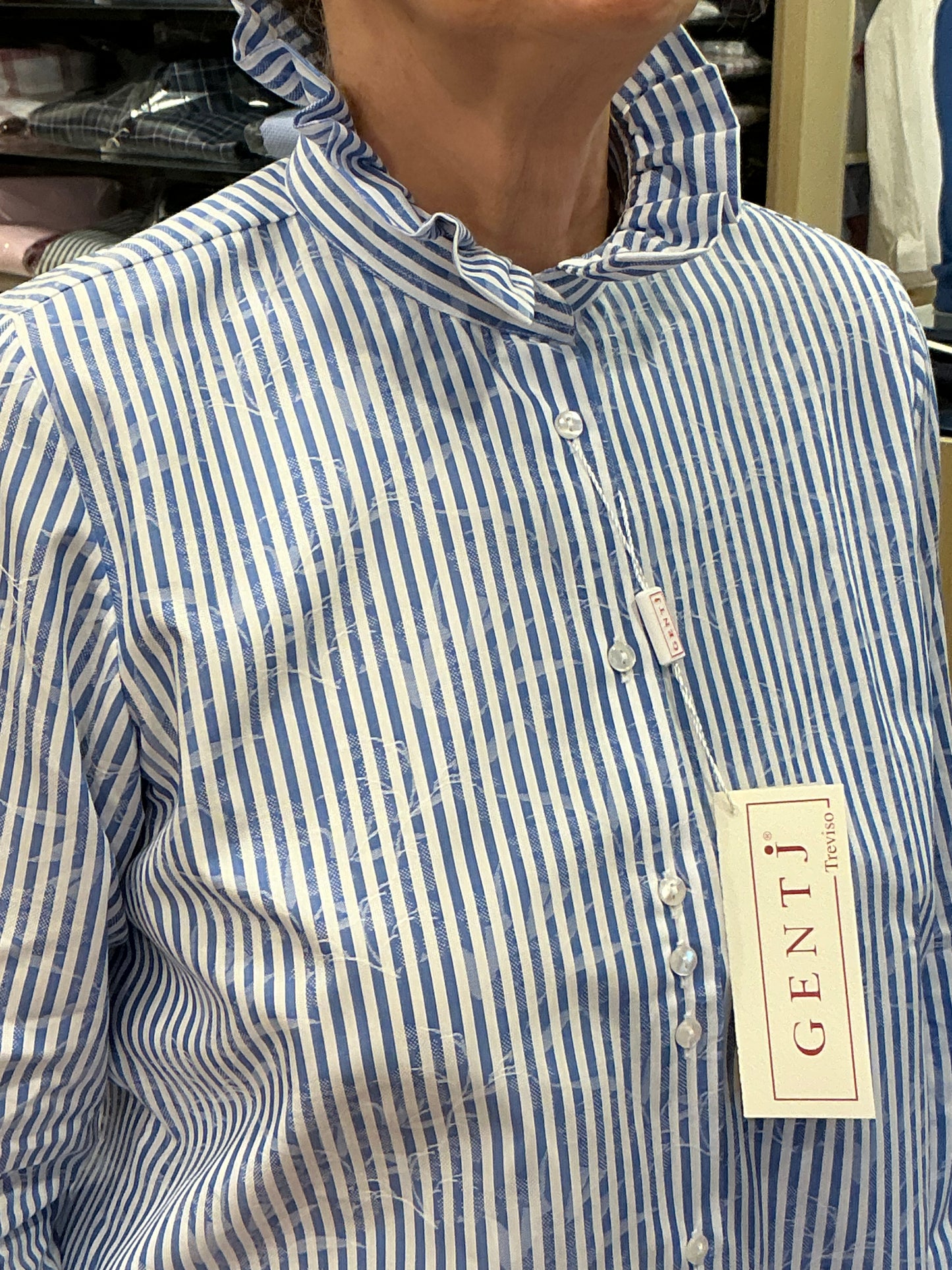 SABRINA rouches collo e polsi