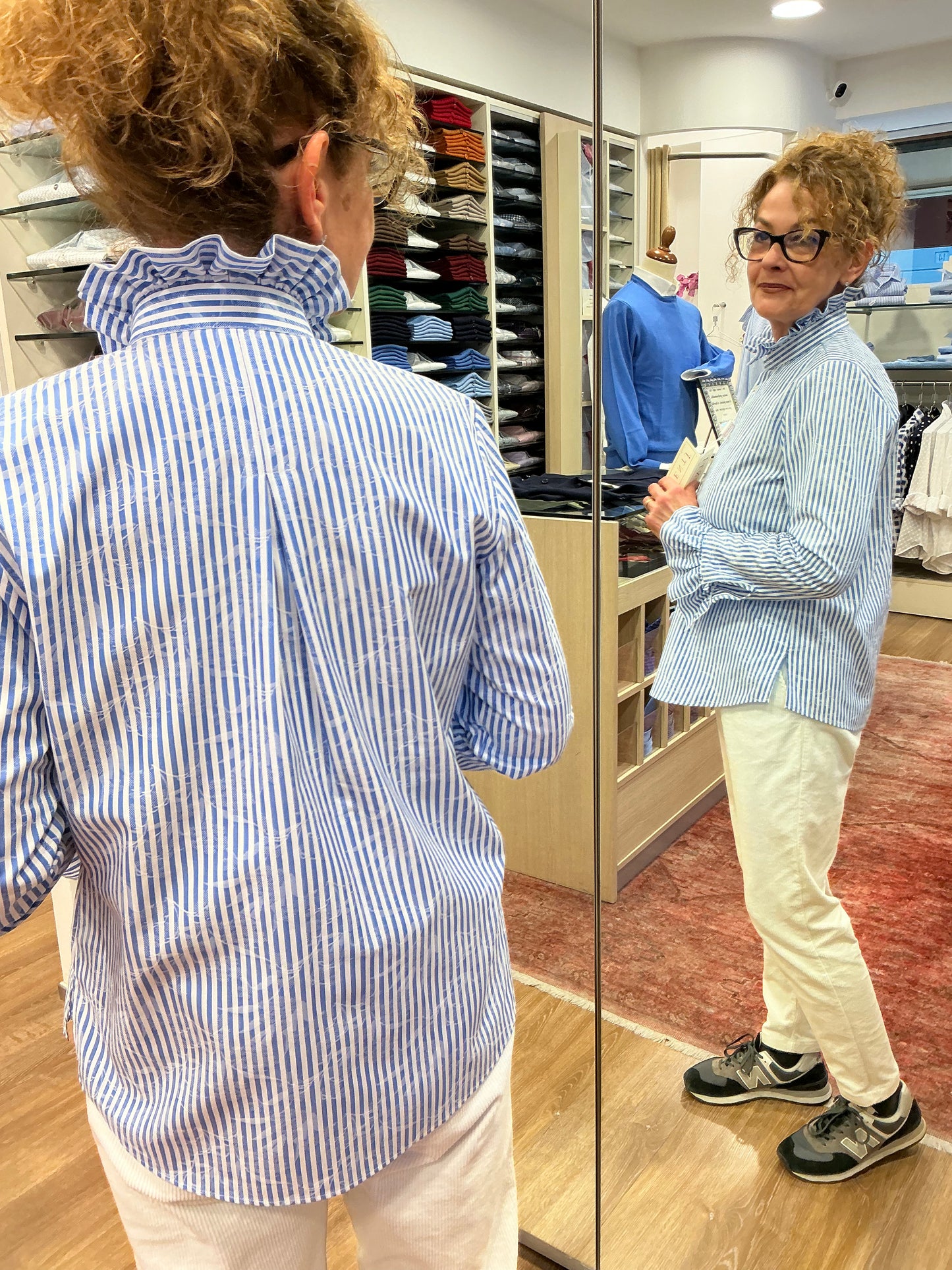 SABRINA rouches collo e polsi