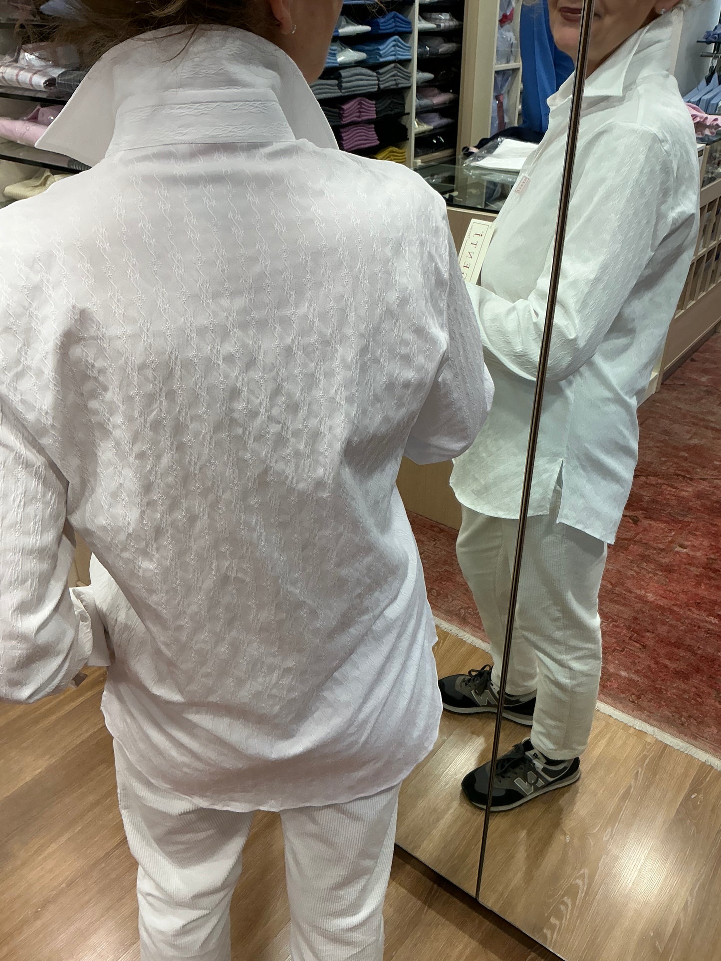 CAMILLA bianco stretch