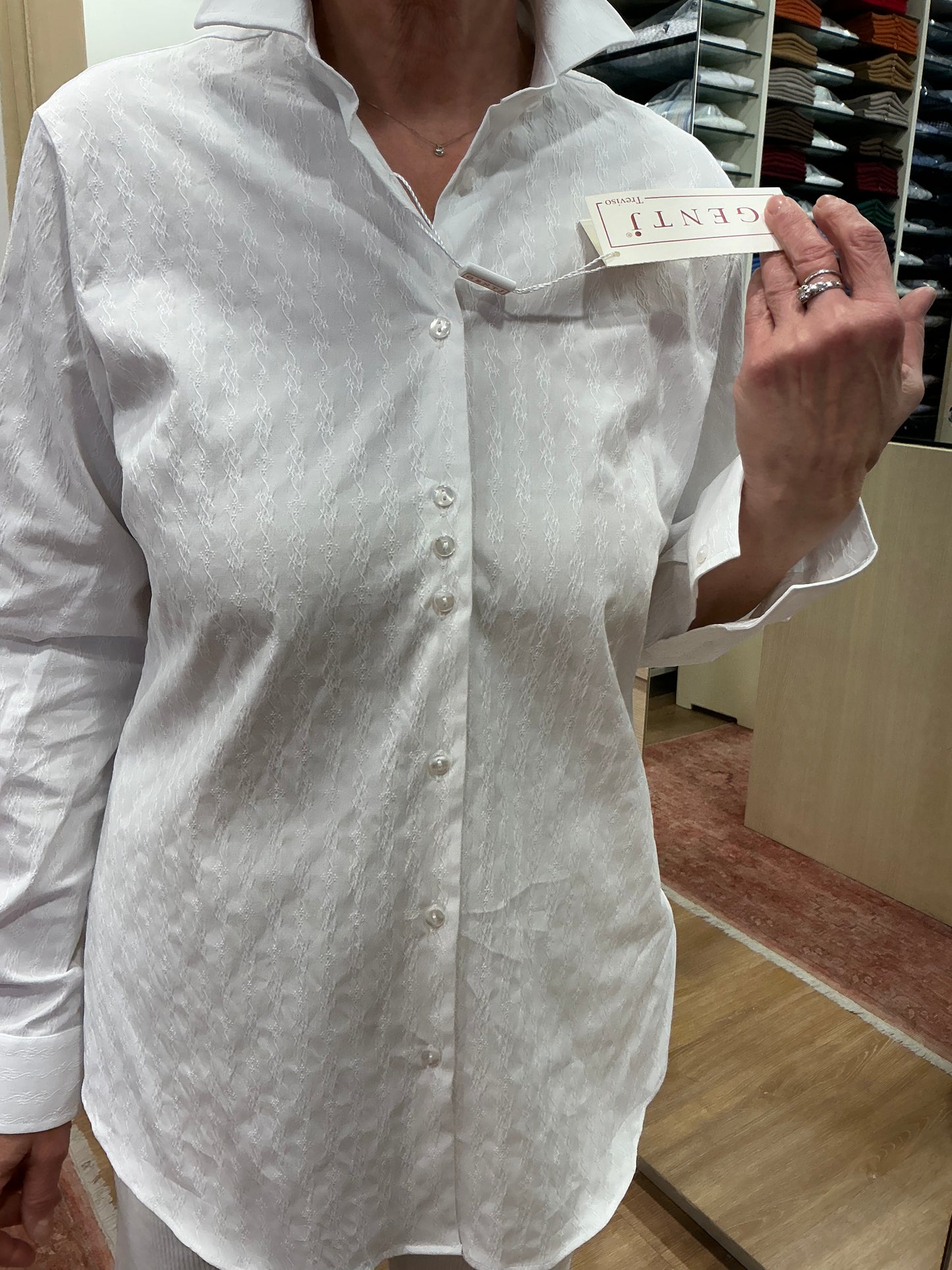 CAMILLA bianco stretch