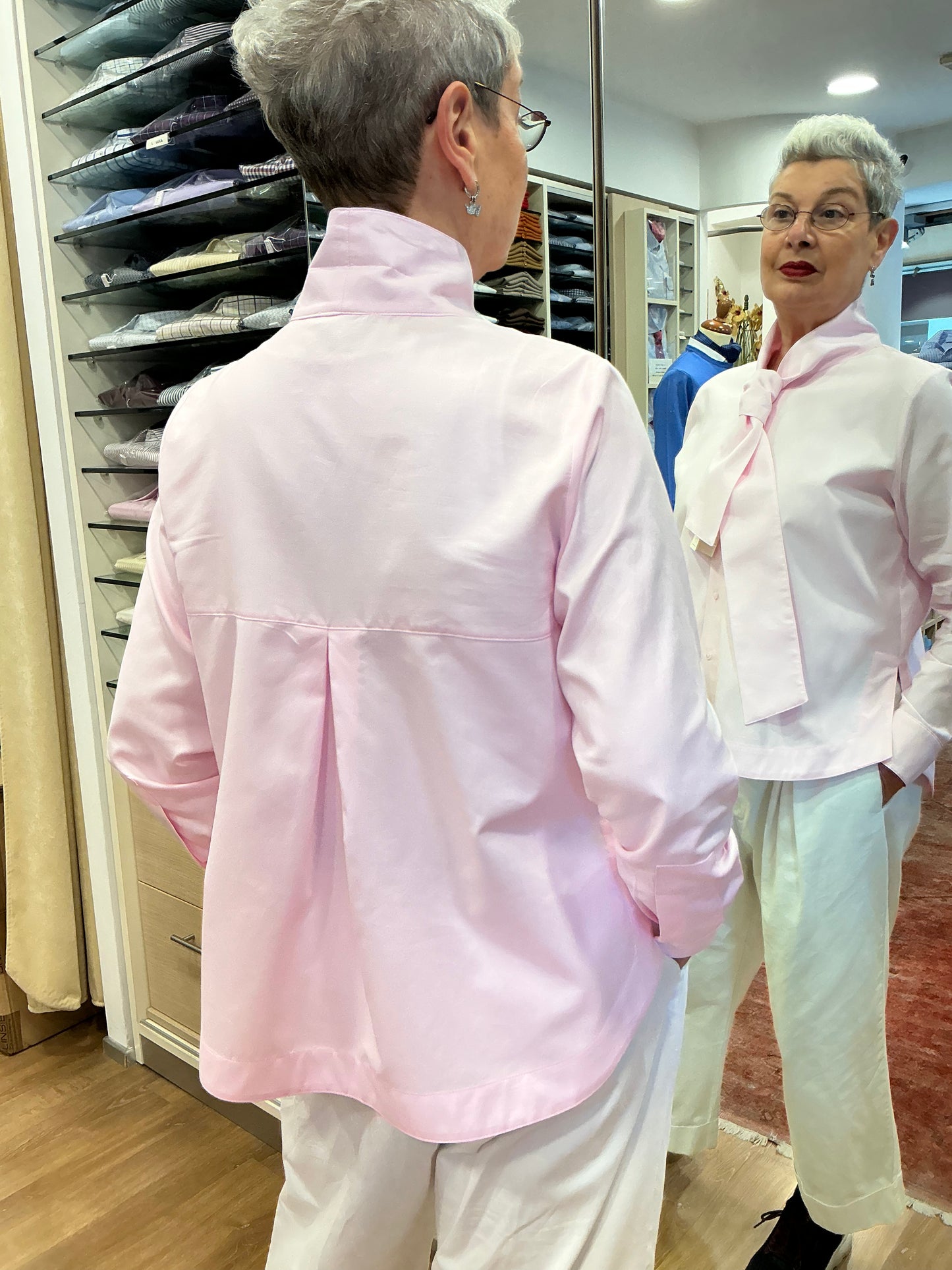 GABRIELLA Oxford rosa